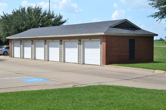 Champion Lake Car/Storage Garages Across From Apartments Buildings