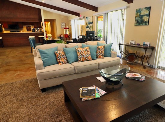 Aspen apartments Clubhouse kitchen