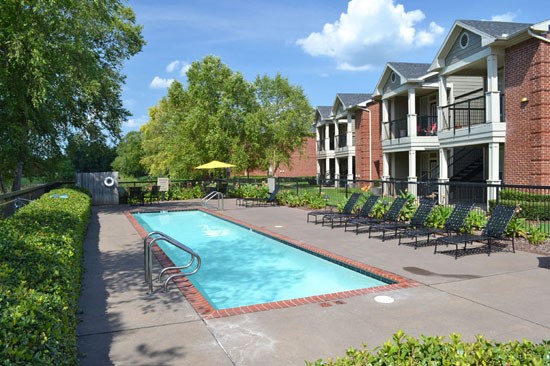 Champion Lake Apartments Big Lap Pool Next to Regular Pool