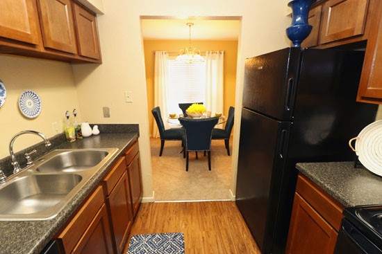 Aspen model galley kitchen