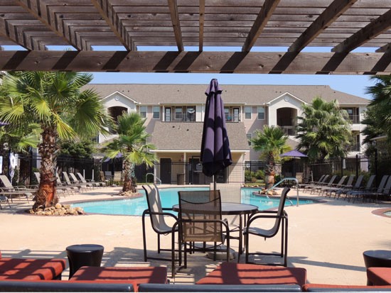 JamesTown Place Apartments Bossier gazebo