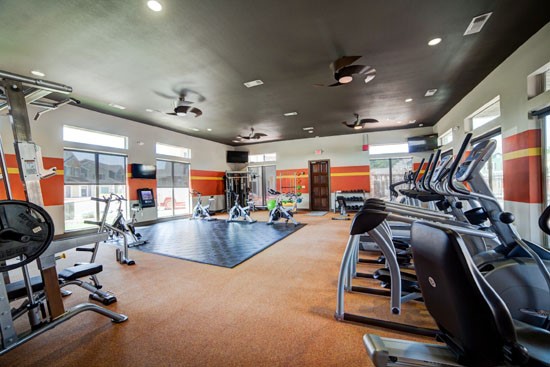 Gym Bossier Club House Kingston Crossing Apartment