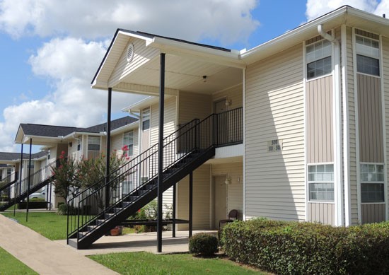 Fox Creek Apartments two story apartment buildings with stairs
