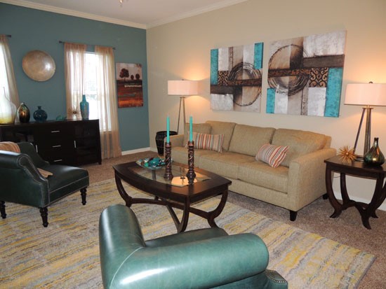 Island Park  Apartments Living Room