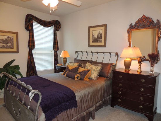 La Crosse model of second bedroom interior of apartments