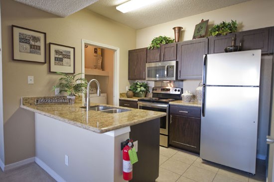 La Crosse beautiful model kitchen with big pantry and bar area