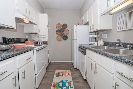 Maplewood Model Galley Kitchen