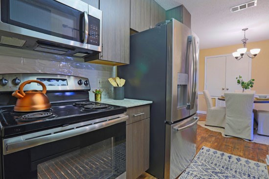 Reserve of Bossier City Apartments new model kitchen