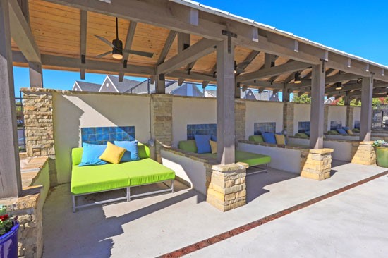 Reserve of Bossier Apartments pool cabana LA