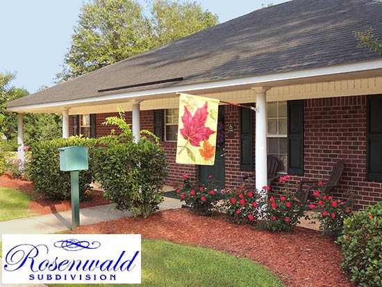 Rosenwald Subdivision - office-clubroom with beautiful greenery