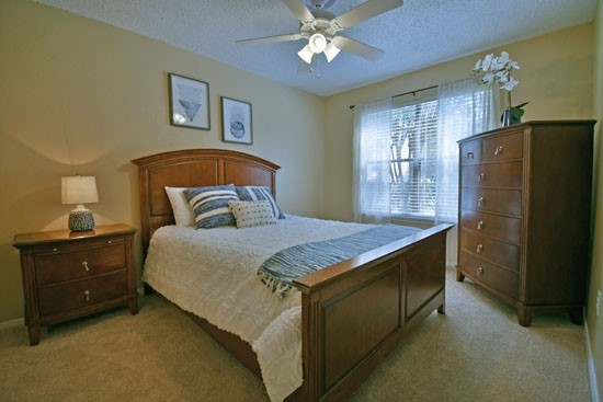 Sommerset Apartments Model Bedroom2 Shreveport