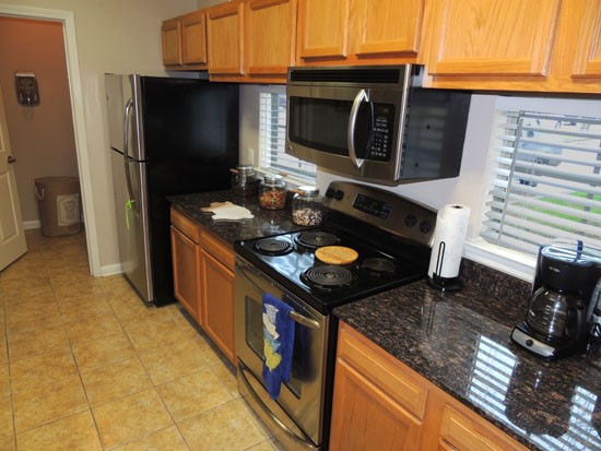Villaggio Apartments Model Kitchen Stove