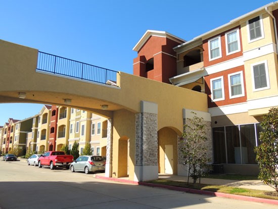 Villaggio Square Apartments bridge