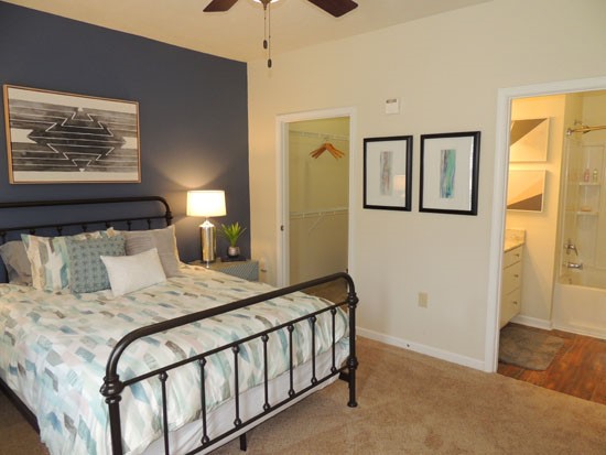 Willow_Bayou_Apartments-Bossier-City-Model-Bedroom
