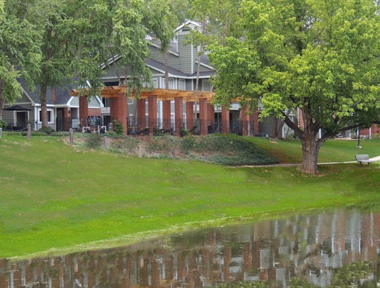 Willows at Wright Island Apartments Pond