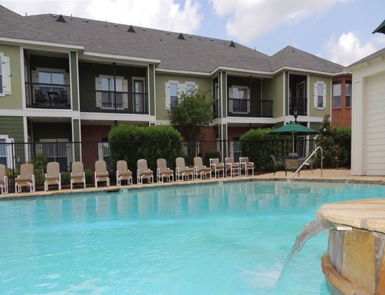 Reflections of Island Park Pool